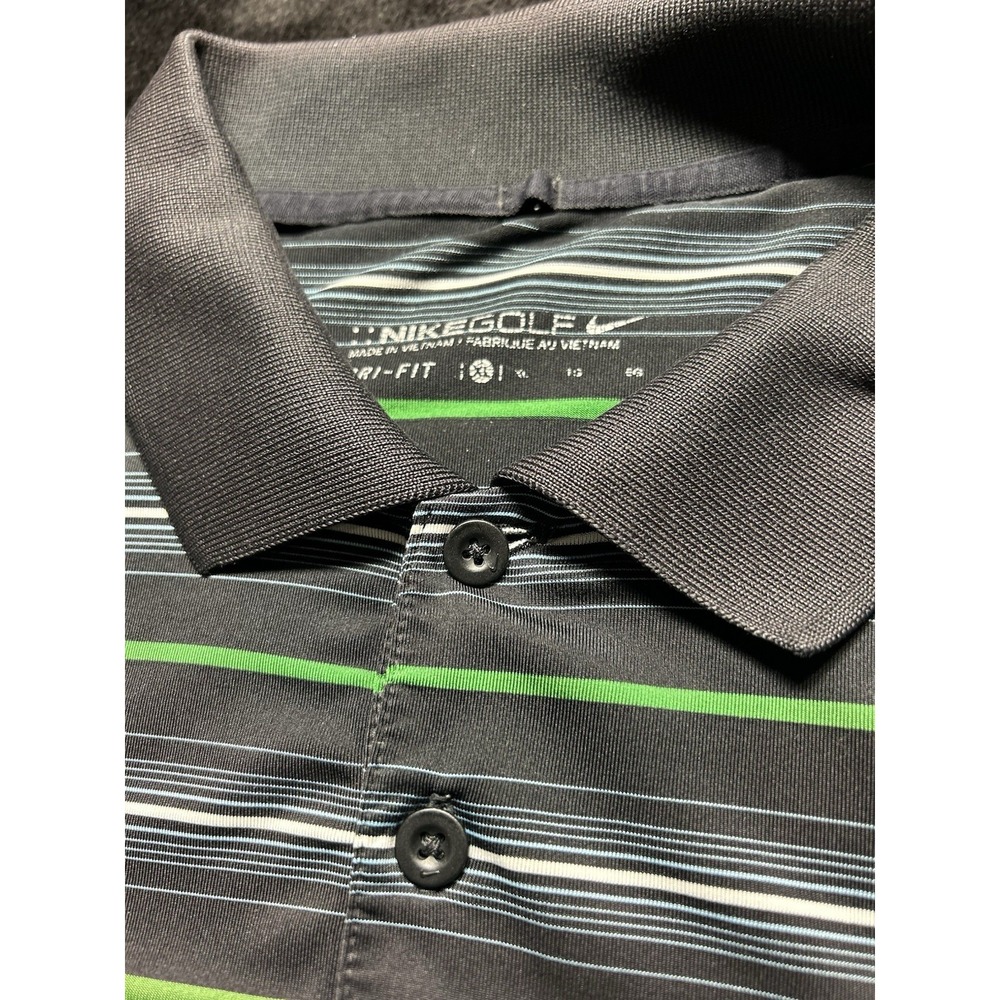 Nike Golf Active Wear XL Dri Fit Mens Golf Polo - Picture 3 of 6